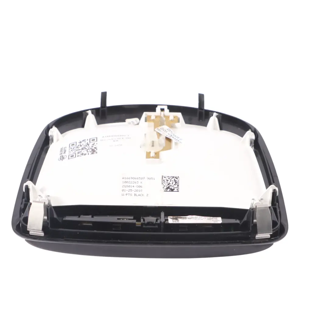 Kabinen Leuchte Innenraum Dach Hinten Schwarz Mercedes ML W166 - SKU A1669066500-3 - Teilenummer A1669066500