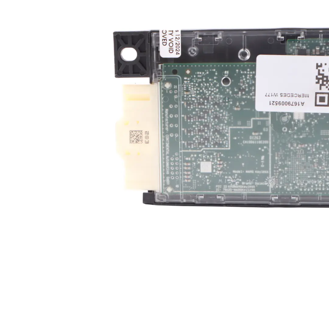 Keyless Entry ECU Control Module Unit to Mercedes W177 with Part number A1679009521 Mercedes W177 Keyless Entry ECU Control Module Unit - SKU A1679009521 - Part number A1679009521