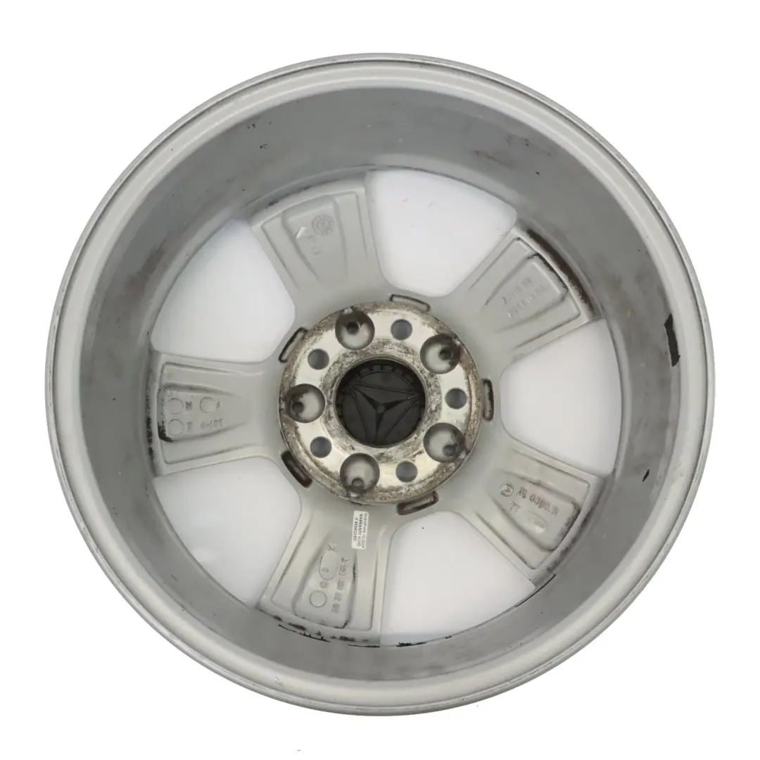 Mercedes W169 W245 Silver Alloy Wheel Rim 16" 6J ET:46 - SKU A1694012202-1 - Part number A1694012202