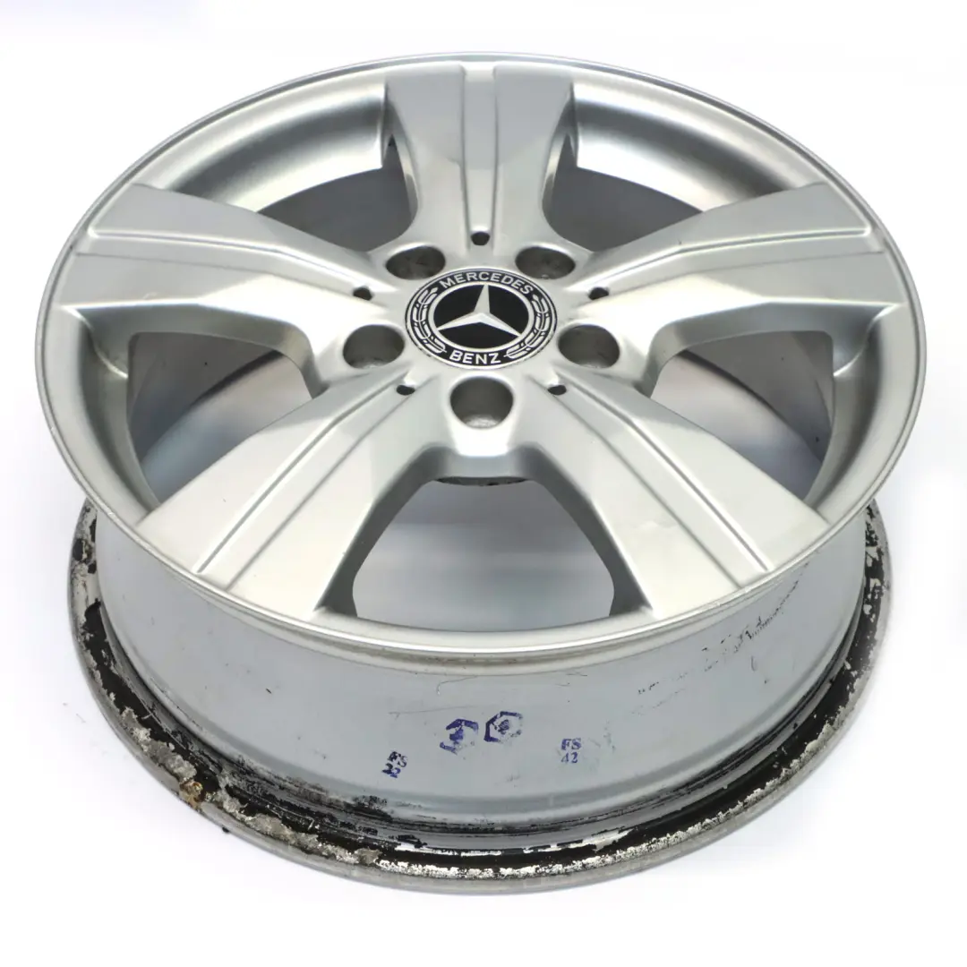  Mercedes-Benz A B Klasse W169 W245 Alufelge Alu Felge 16" ET:46 6J - SKU A1694012202-2 - Teilenummer A1694012202