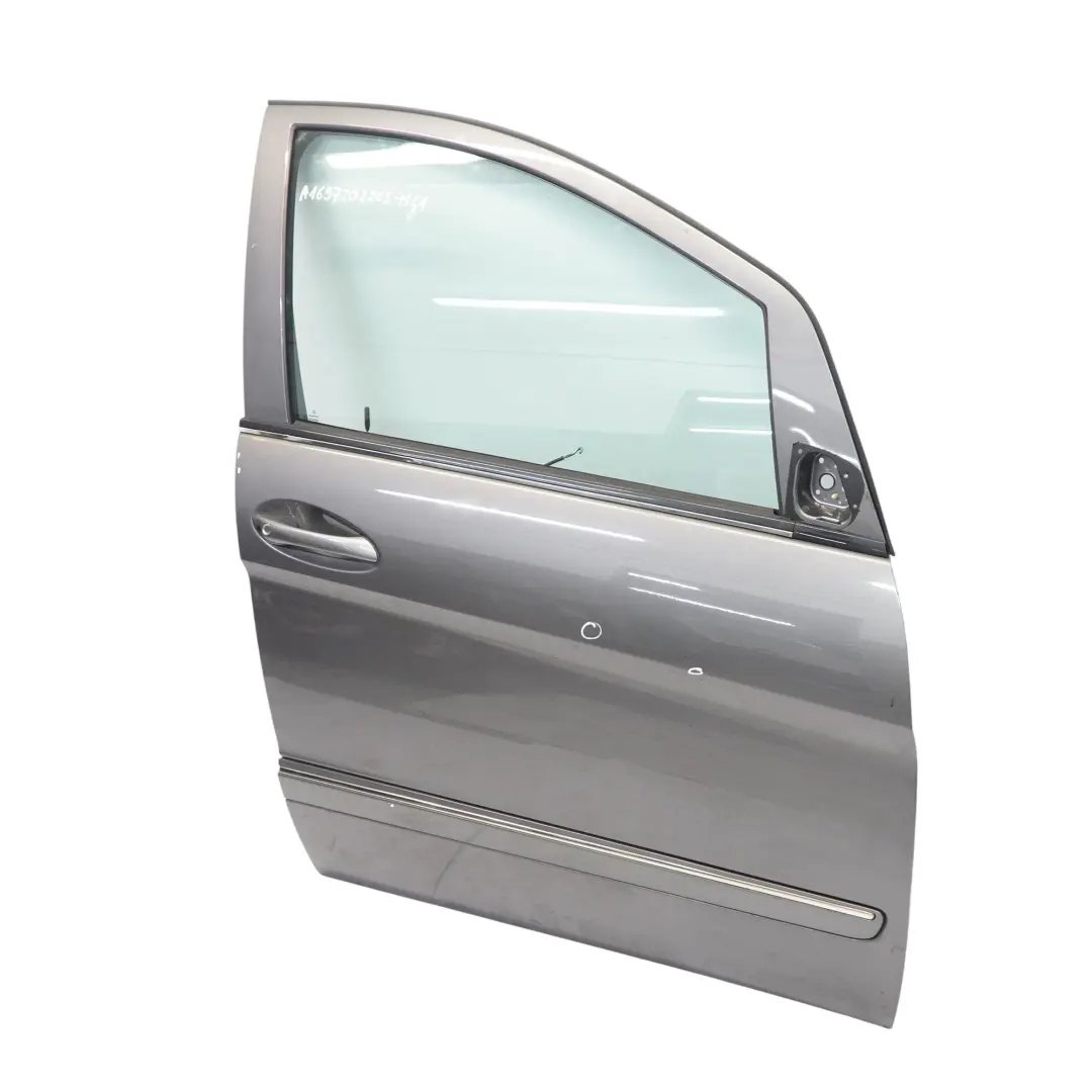 Drzwi Prawe Przednie Mountain Grey Szary Metalik - 787 do Mercedes W169 o numerze A1697202205 Mercedes W169 Drzwi Prawe Przednie Mountain Grey Szary Metalik - 787 - SKU A1697202205-MG1 - Numer Części A1697202205