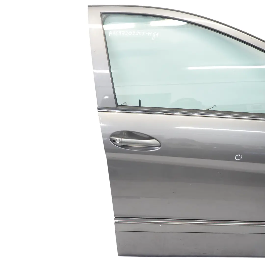 Mercedes W169 Porta anteriore destra Mountain Grey Metallic - 787 - SKU A1697202205-MG1 - Numero di parte A1697202205