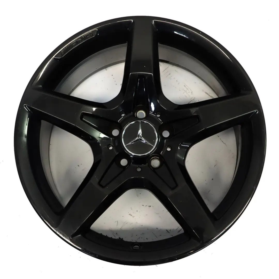  Llanta de aleación trasera Mercedes R172 18" ET:36 8,5J 5 radios - SKU A1724012702-5 - Número de pieza A1724012702