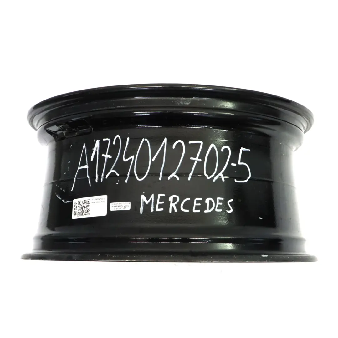18" ET:36 8,5J Czarna Tylna Felga Aluminiowa do Mercedes R172 o numerze A1724012702 Mercedes R172 18" ET:36 8,5J Czarna Tylna Felga Aluminiowa - SKU A1724012702-5 - Numer Części A1724012702