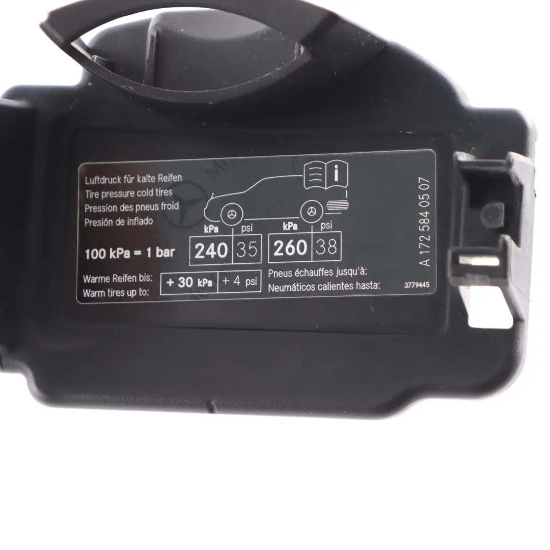 Mercedes R172 Fill Flap Fuel Filler Cover Panel Cap - SKU A1726300067 - Part number A1726300067