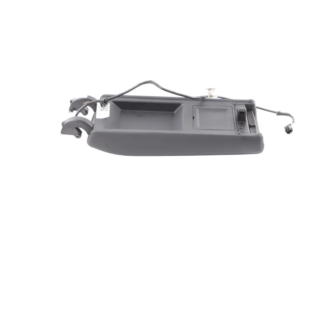 Mercedes R172 Centre Console Armrest Storage Trim Black Leather - SKU A1726802701 - Part number A1726802701