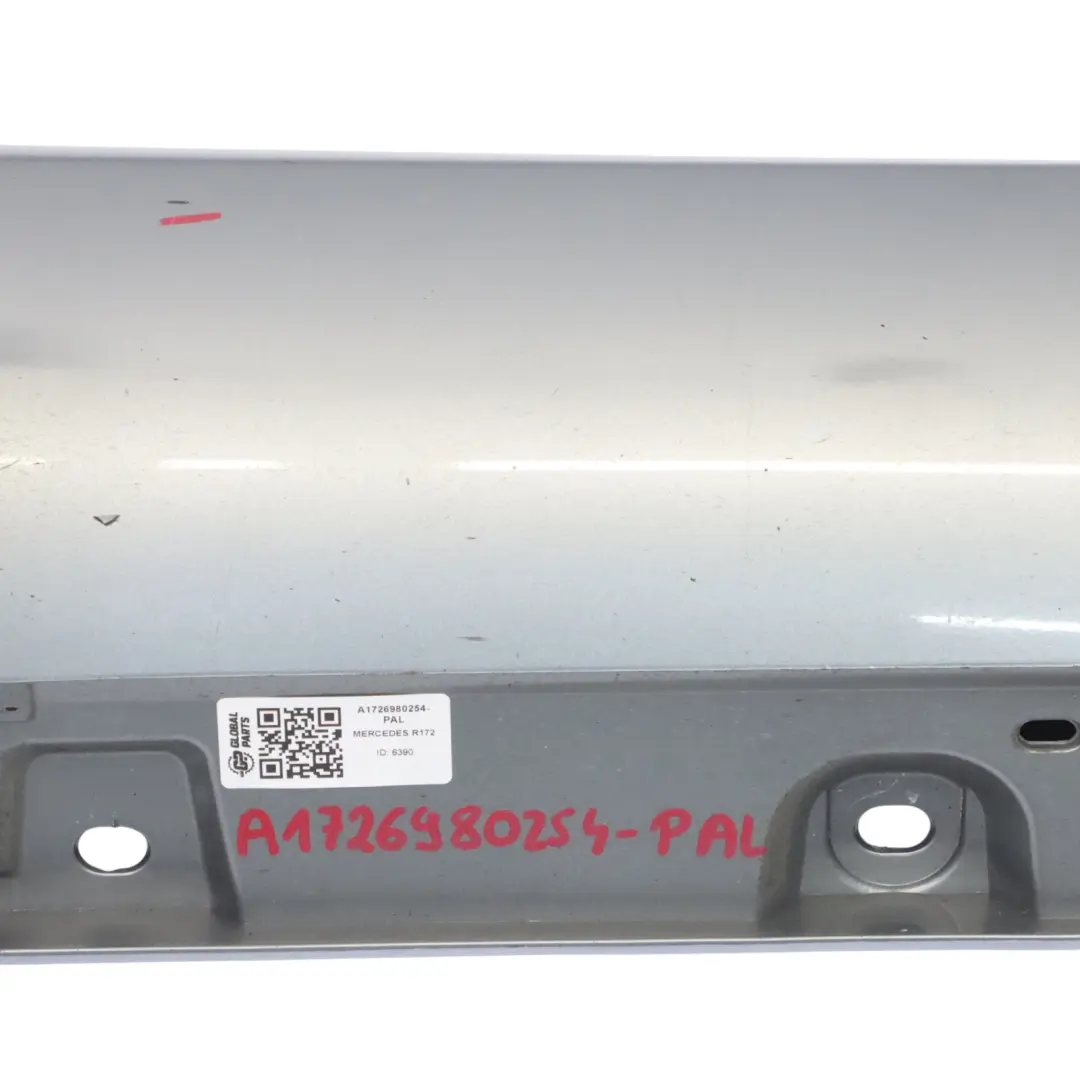 Mercedes R172 Gonna di copertura laterale soglia destra Palladium Silver 792 - SKU A1726980254-PAL - Numero di parte A1726980254