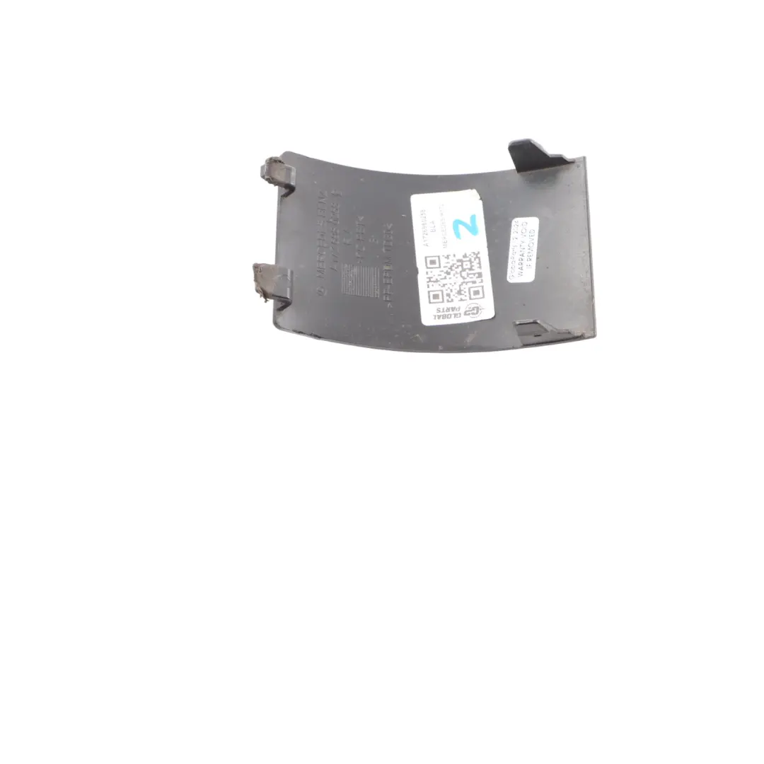 Jack Lifting Point Cover Rear Left N/S Schwarz Black - 040 to Mercedes R172 Car with Part number A1726980258 Mercedes R172 Car Jack Lifting Point Cover Rear Left N/S Schwarz Black - 040 - SKU A1726980258-BLA - Part number A1726980258