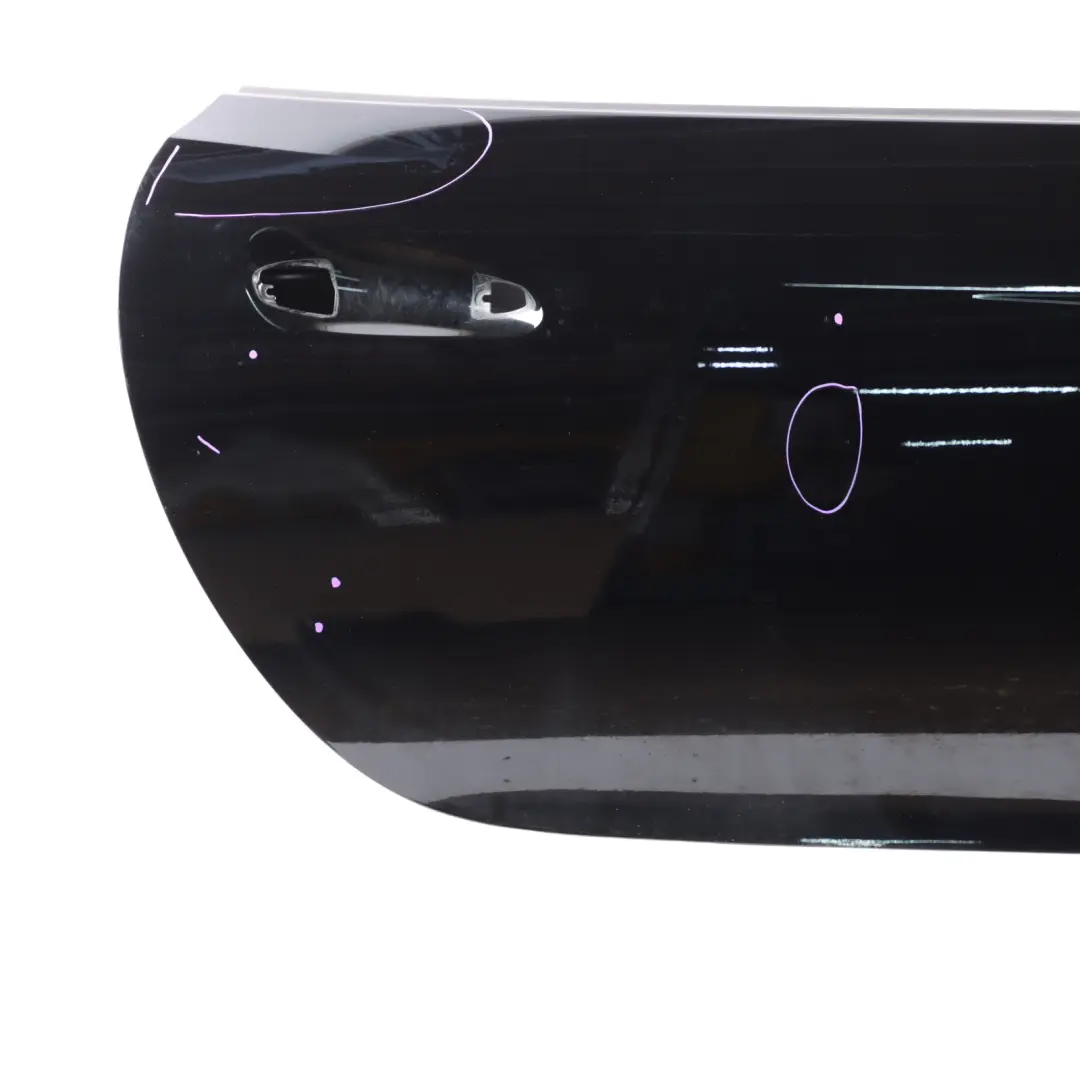 Mercedes SLK R172 Door Front Right O/S Schwarz Black - 040 - SKU A1727200405-BLA - Part number A1727200405