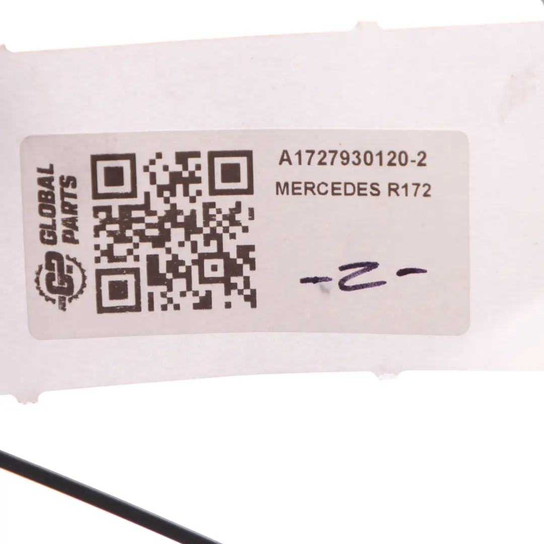 Techo plegable Marco Bisagra Bloqueo Izquierdo para Mercedes SLK R172 con número de pieza A1727930120 Mercedes SLK R172 Techo plegable Marco Bisagra Bloqueo Izquierdo - SKU A1727930120 - Número de pieza A1727930120