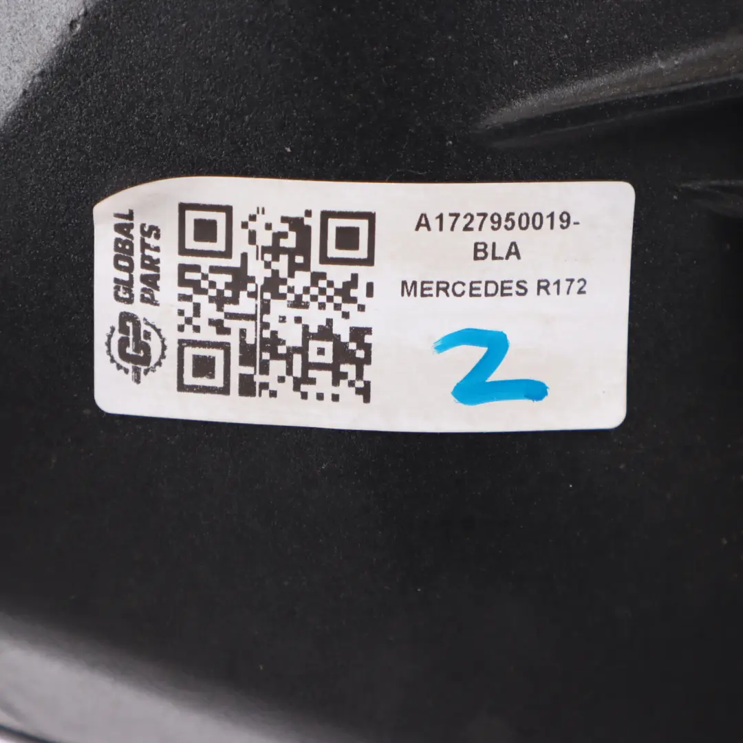 Pillar C Moulding Trim Right O/S Black to Mercedes SLK R172 Rear with Part number A1727950019 Mercedes SLK R172 Rear Pillar C Moulding Trim Right O/S Black - SKU A1727950019-BLA - Part number A1727950019
