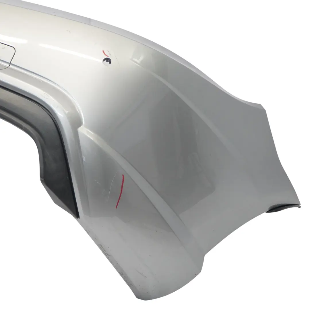 Bumper AMG Trim Panel Covering Palladium Silver - 792 to Mercedes SLK R172 Rear with Part number A1728851425 Mercedes SLK R172 Rear Bumper AMG Trim Panel Covering Palladium Silver - 792 - SKU A1728851425-PAL - Part number A1728851425