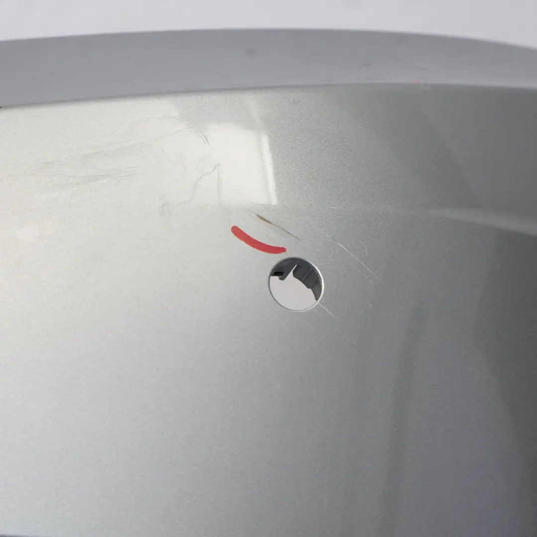 Bumper AMG Trim Panel Covering Palladium Silver - 792 to Mercedes SLK R172 Rear with Part number A1728851425 Mercedes SLK R172 Rear Bumper AMG Trim Panel Covering Palladium Silver - 792 - SKU A1728851425-PAL - Part number A1728851425