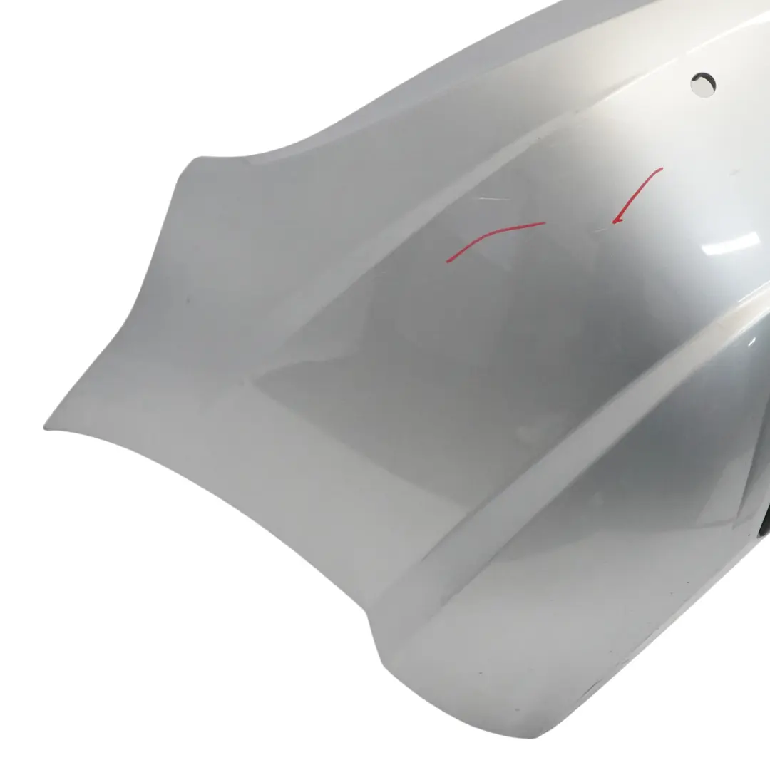 Bumper AMG Trim Panel Covering Palladium Silver - 792 to Mercedes SLK R172 Rear with Part number A1728851425 Mercedes SLK R172 Rear Bumper AMG Trim Panel Covering Palladium Silver - 792 - SKU A1728851425-PAL - Part number A1728851425