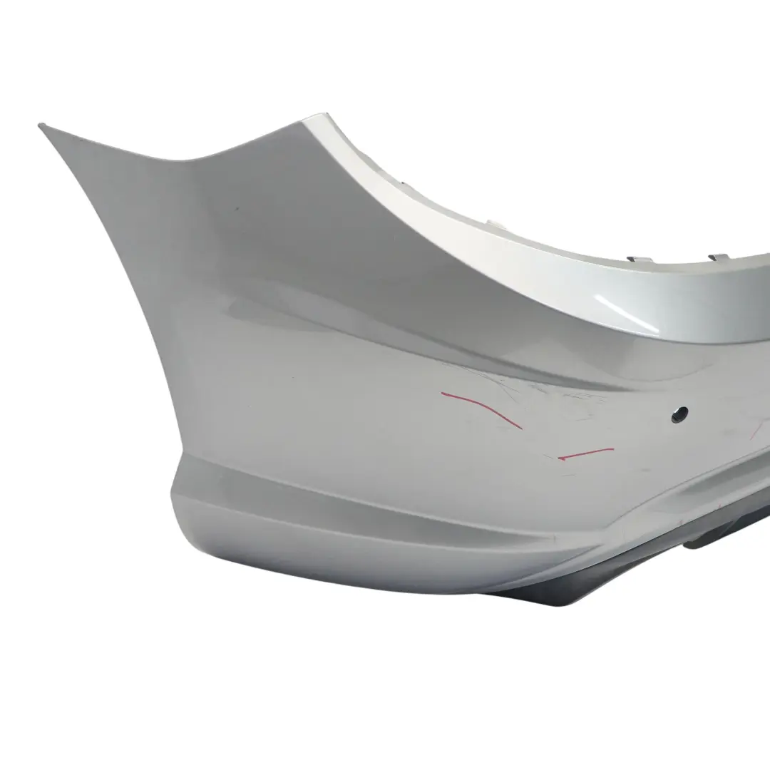 Bumper AMG Trim Panel Covering Palladium Silver - 792 to Mercedes SLK R172 Rear with Part number A1728851425 Mercedes SLK R172 Rear Bumper AMG Trim Panel Covering Palladium Silver - 792 - SKU A1728851425-PAL - Part number A1728851425