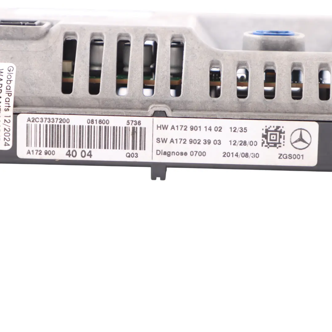  Écran D'Affichage Multimédia Du Tableau De Bord Mercedes SLK R172 - SKU A1729011402 - Numéro de pièce A1729011402