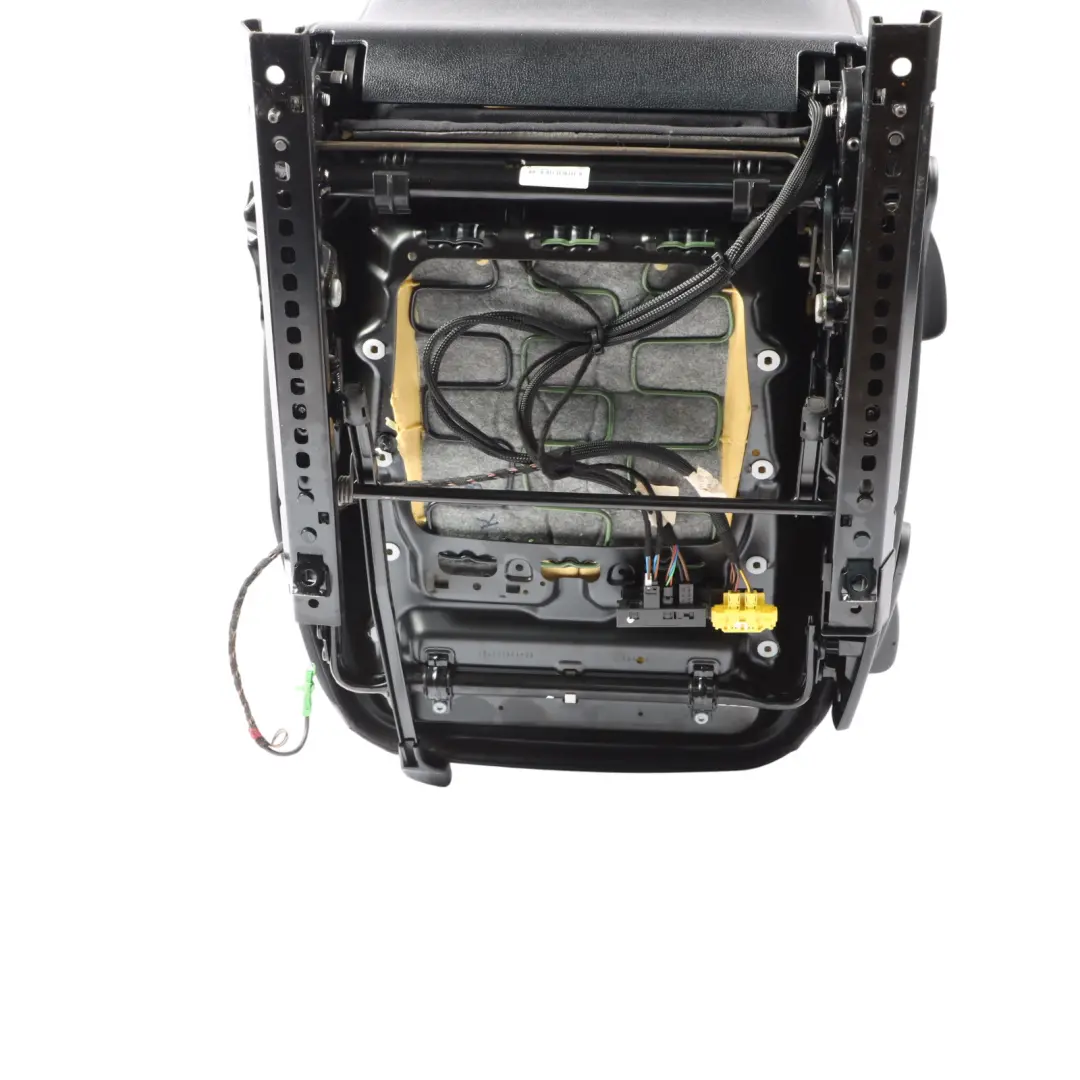 Front Right Seat O/S Black Leather Interior to Mercedes SLK R172 with Part number A1729100647 Mercedes SLK R172 Front Right Seat O/S Black Leather Interior - SKU A1729100647 - Part number A1729100647