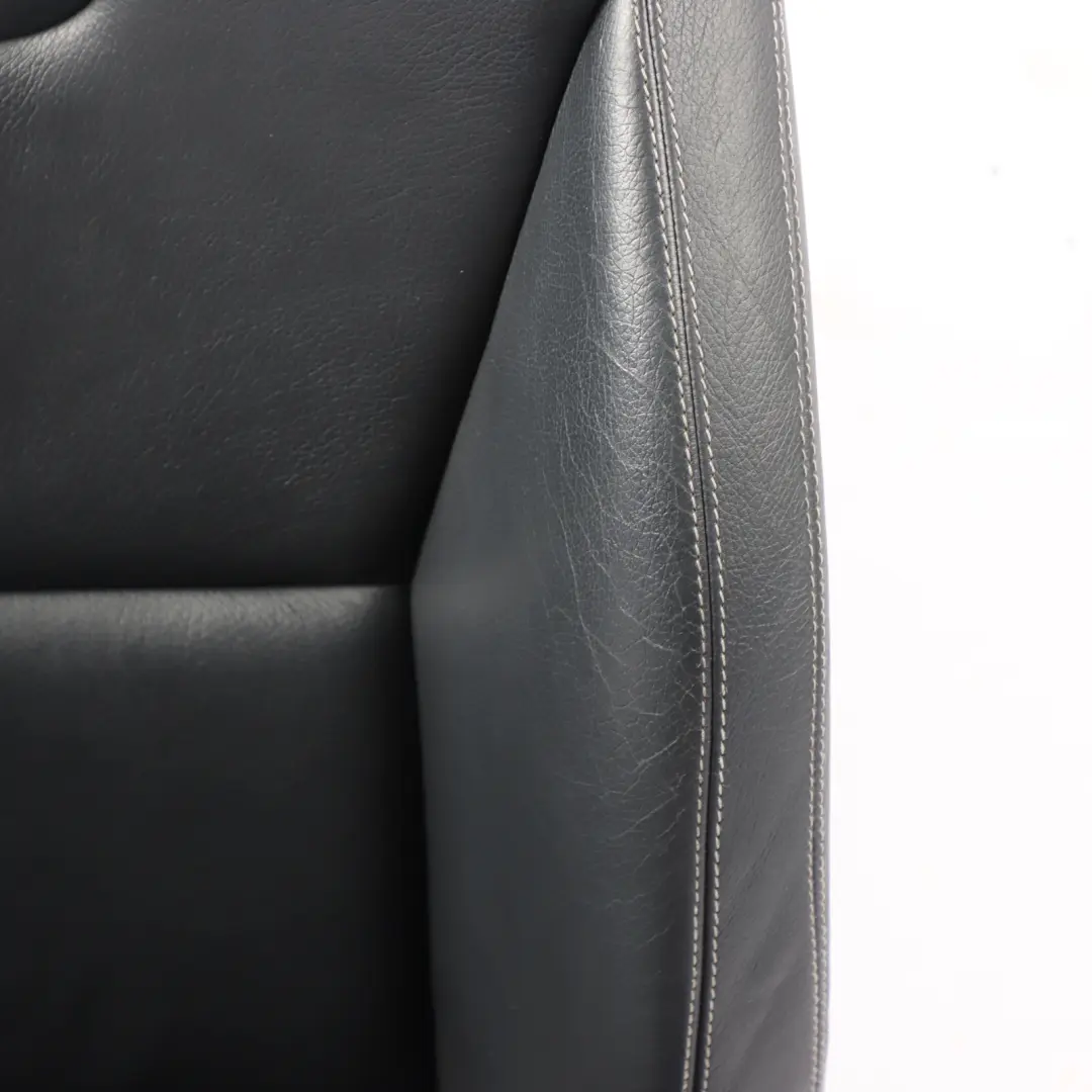 Front Right Seat O/S Black Leather Interior to Mercedes SLK R172 with Part number A1729100647 Mercedes SLK R172 Front Right Seat O/S Black Leather Interior - SKU A1729100647 - Part number A1729100647