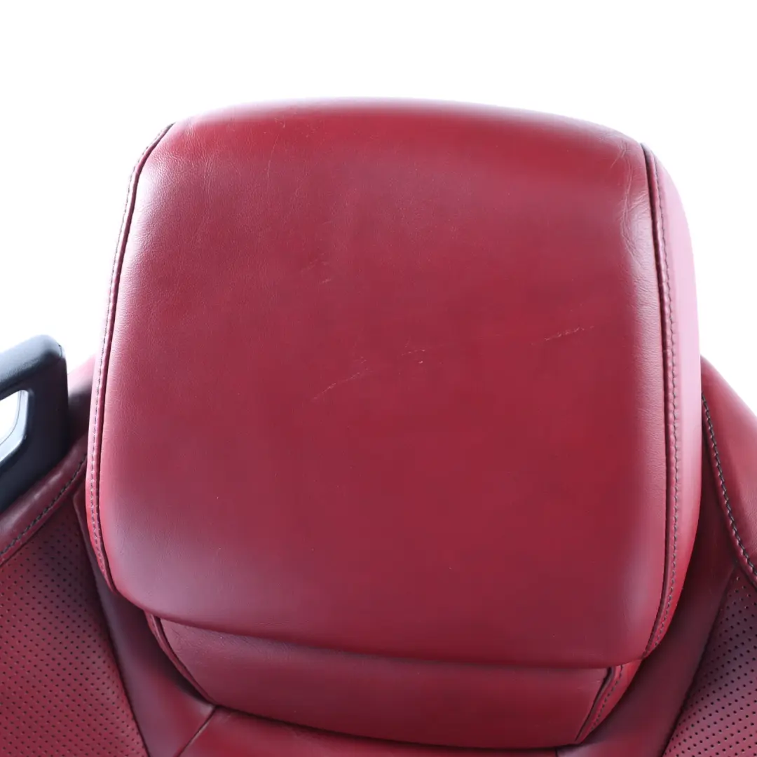 Front Right O/S Interior Red Leather to Mercedes SLK R172 Roadster Seat with Part number A1729109502 Mercedes SLK R172 Roadster Seat Front Right O/S Interior Red Leather - SKU A1729109502 - Part number A1729109502
