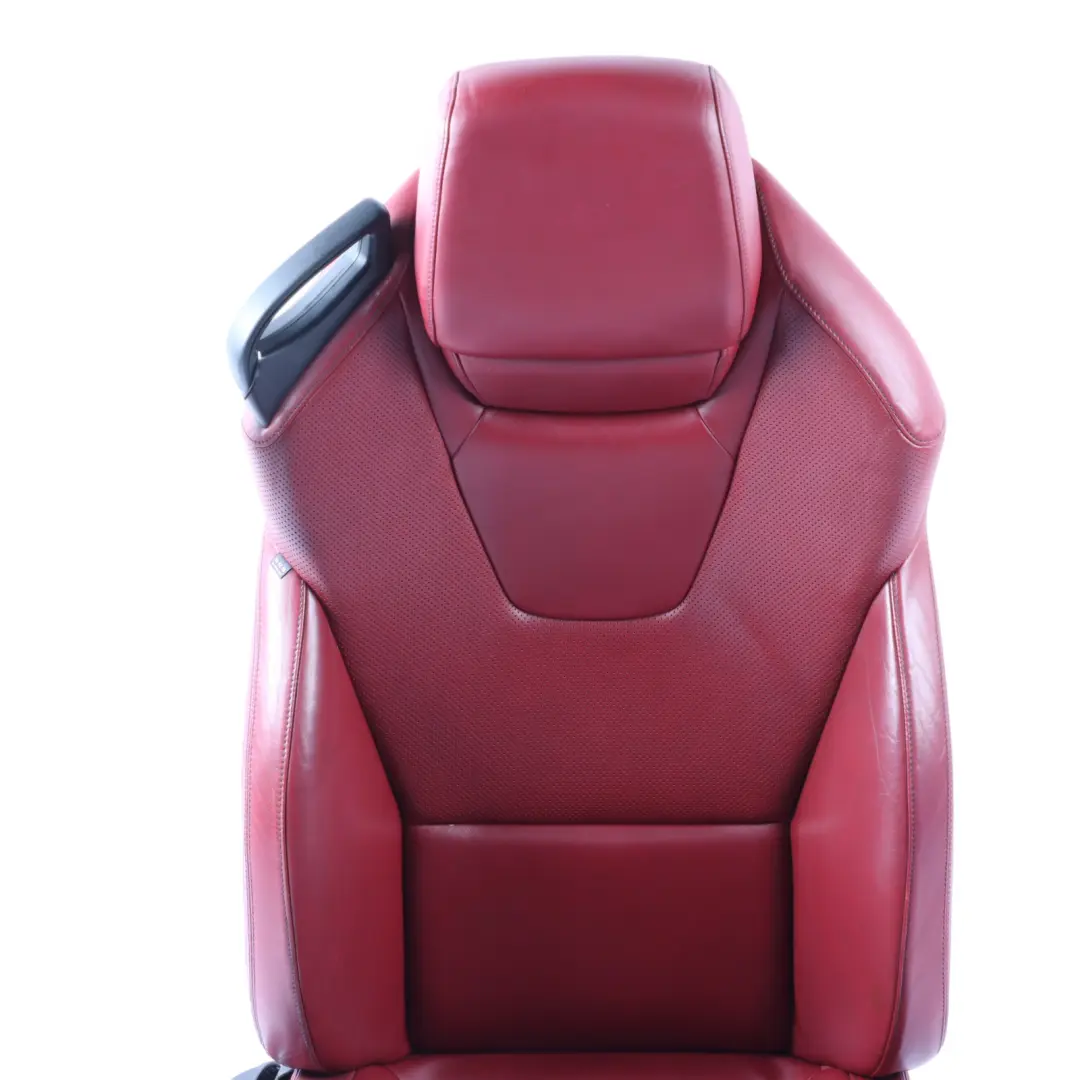 Front Right O/S Interior Red Leather to Mercedes SLK R172 Roadster Seat with Part number A1729109502 Mercedes SLK R172 Roadster Seat Front Right O/S Interior Red Leather - SKU A1729109502 - Part number A1729109502