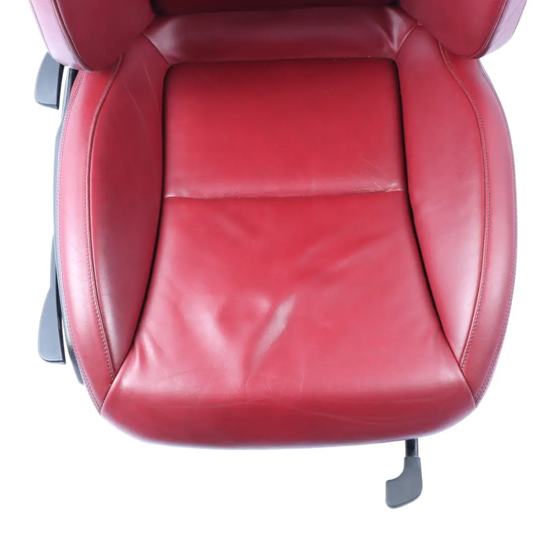 Front Right O/S Interior Red Leather to Mercedes SLK R172 Roadster Seat with Part number A1729109502 Mercedes SLK R172 Roadster Seat Front Right O/S Interior Red Leather - SKU A1729109502 - Part number A1729109502