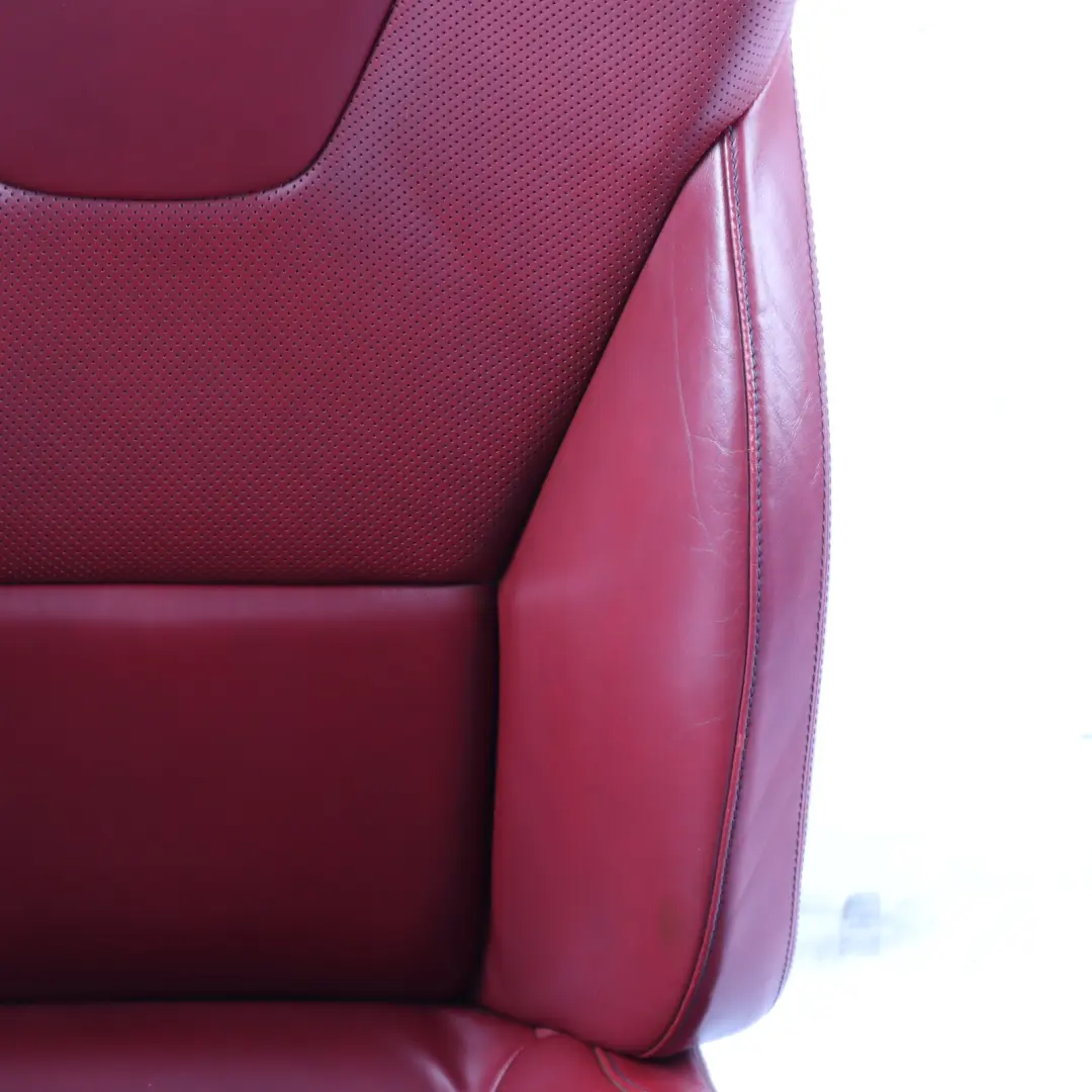 Front Right O/S Interior Red Leather to Mercedes SLK R172 Roadster Seat with Part number A1729109502 Mercedes SLK R172 Roadster Seat Front Right O/S Interior Red Leather - SKU A1729109502 - Part number A1729109502