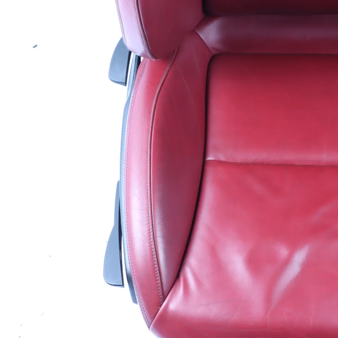 Front Right O/S Interior Red Leather to Mercedes SLK R172 Roadster Seat with Part number A1729109502 Mercedes SLK R172 Roadster Seat Front Right O/S Interior Red Leather - SKU A1729109502 - Part number A1729109502