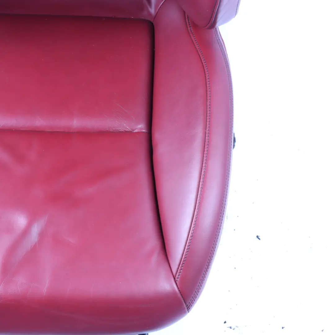 Front Right O/S Interior Red Leather to Mercedes SLK R172 Roadster Seat with Part number A1729109502 Mercedes SLK R172 Roadster Seat Front Right O/S Interior Red Leather - SKU A1729109502 - Part number A1729109502