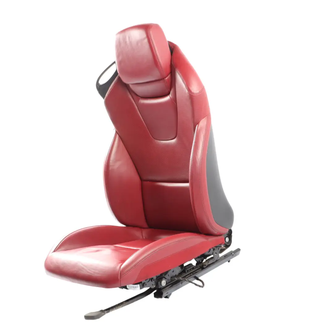 Front Right O/S Interior Red Leather to Mercedes SLK R172 Roadster Seat with Part number A1729109502 Mercedes SLK R172 Roadster Seat Front Right O/S Interior Red Leather - SKU A1729109502 - Part number A1729109502
