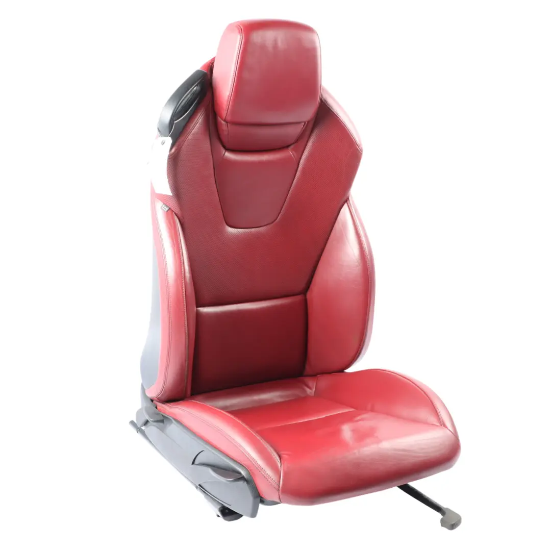 Front Right O/S Interior Red Leather to Mercedes SLK R172 Roadster Seat with Part number A1729109502 Mercedes SLK R172 Roadster Seat Front Right O/S Interior Red Leather - SKU A1729109502 - Part number A1729109502