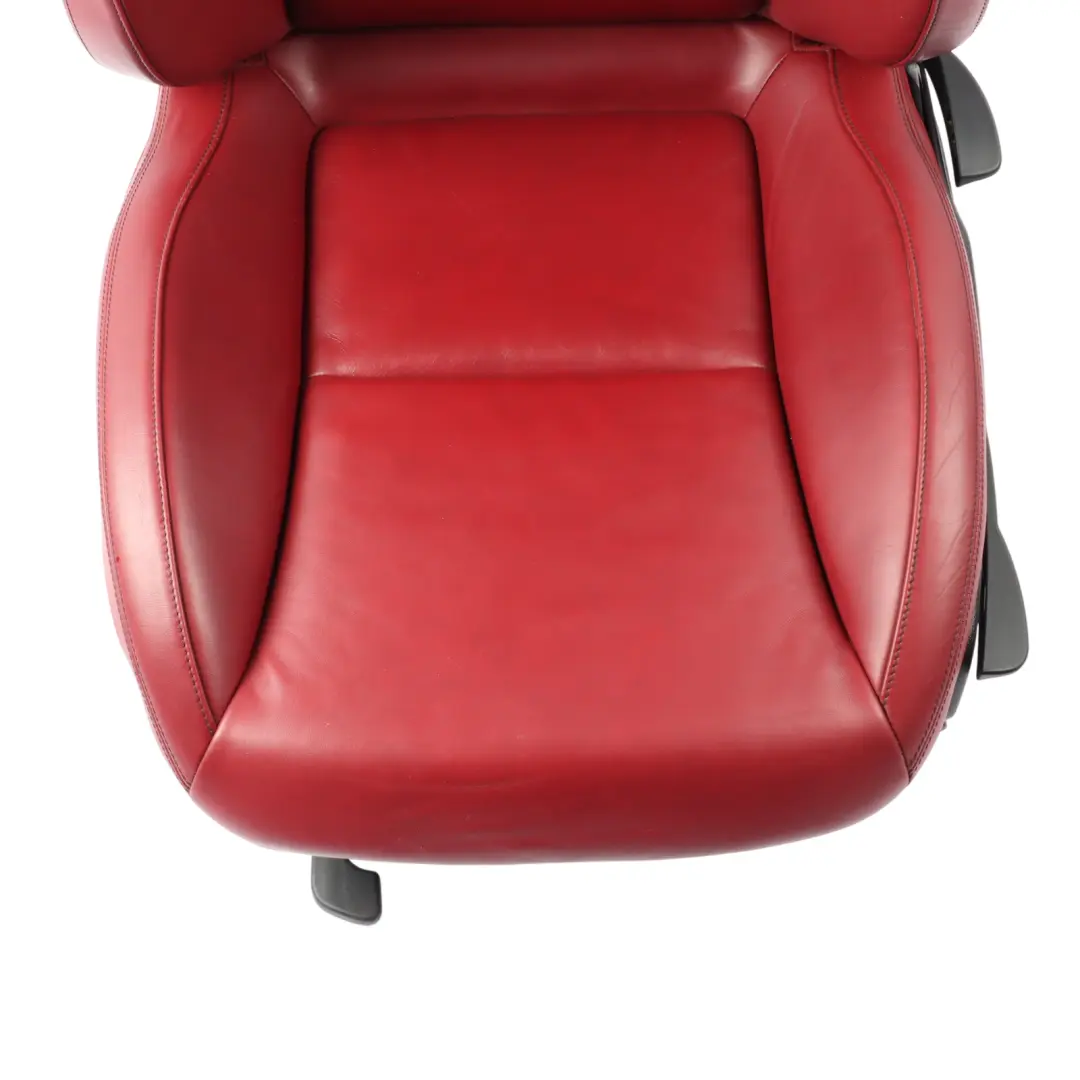 Front Left N/S Interior Red Leather to Mercedes SLK R172 Seat with Part number A1729109602 Mercedes SLK R172 Seat Front Left N/S Interior Red Leather - SKU A1729109602 - Part number A1729109602