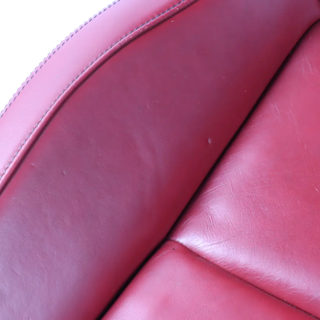 Front Left N/S Interior Red Leather to Mercedes SLK R172 Roadster Seat with Part number A1729109502 Mercedes SLK R172 Roadster Seat Front Left N/S Interior Red Leather - SKU A1729109502 - Part number A1729109502
