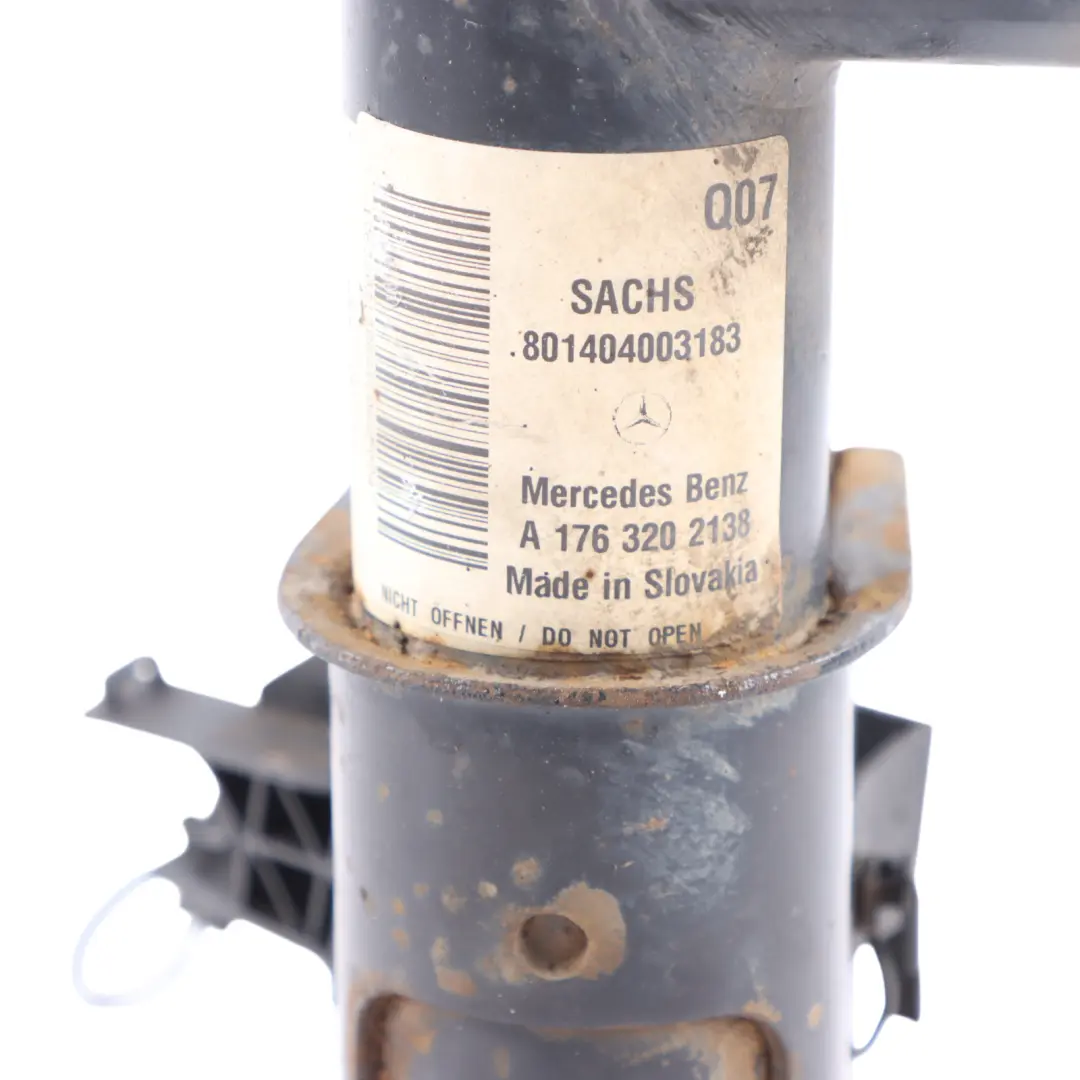 Ammortizzatore Sospensione Anteriore Sinistro per Mercedes W176 con numero di parte A1763202138 Mercedes W176 Ammortizzatore Sospensione Anteriore Sinistro - SKU A1763202138 - Numero di parte A1763202138