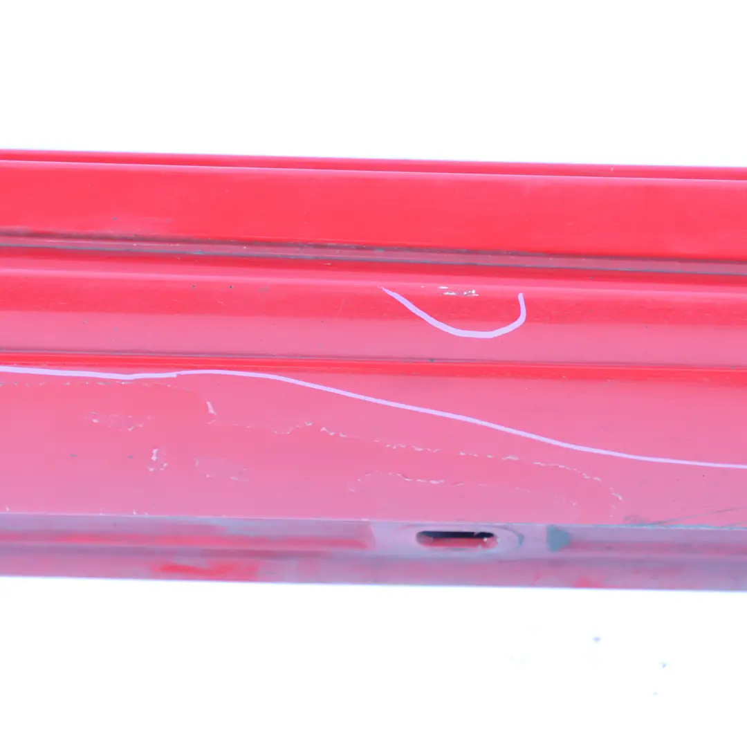 Mercedes W176 W246 Side Skirt AMG Right O/S Door Sill Cover Jupiter Red - 589 - SKU A1766980154-JUR - Part number A1766980154