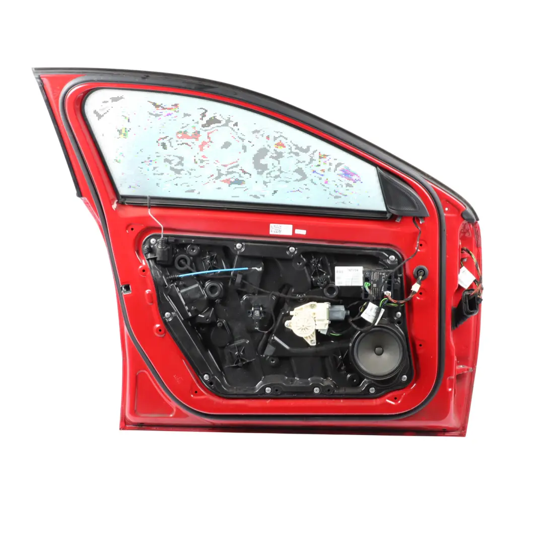 Mercedes W176 Door Front Left N/S A-Class Jupiter Red - 589 - SKU A1767200105-JUR - Part number A1767200105
