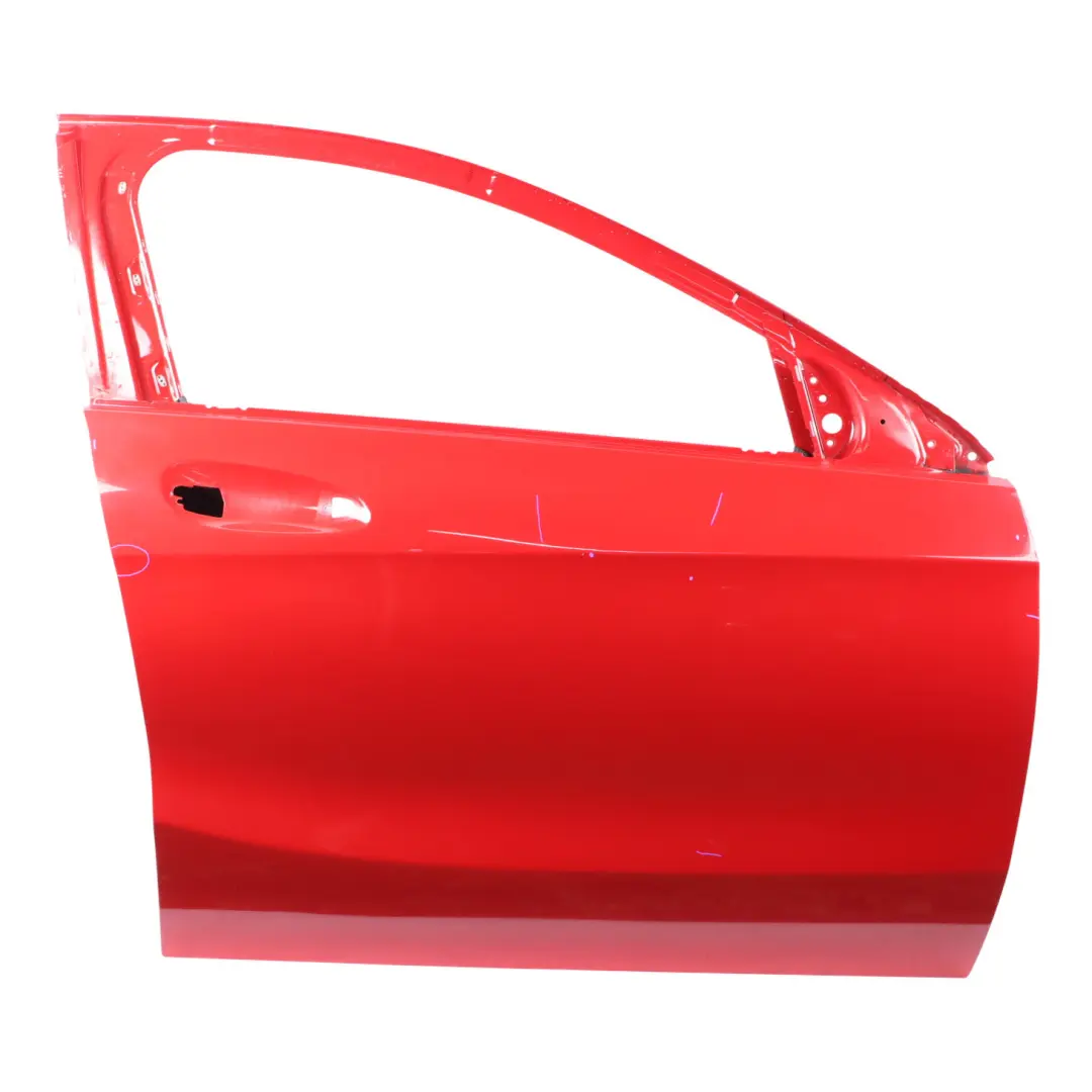 Door Front Right O/S A-Class Jupiter Red - 589 to Mercedes W176 with Part number A1767200205 Mercedes W176 Door Front Right O/S A-Class Jupiter Red - 589 - SKU A1767200205-JUR - Part number A1767200205