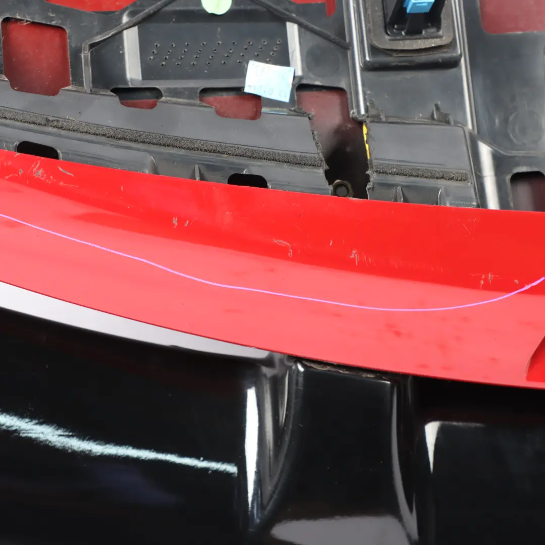 Mercedes W176 Boot Tailgate Spoiler Trim Panel Cover Jupiter Red - 589 Black - SKU A1767900488-JUR - Part number A1767900488