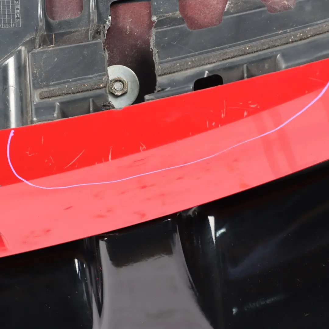 Mercedes W176 Boot Tailgate Spoiler Trim Panel Cover Jupiter Red - 589 Black - SKU A1767900488-JUR - Part number A1767900488