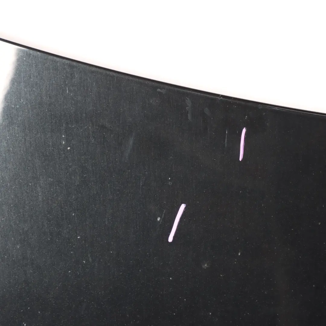 Hood Bonnet Trim Panel Cover Kosmos Black Metallic - 191 to Mercedes W176 with Part number A1768800057 Mercedes W176 Hood Bonnet Trim Panel Cover Kosmos Black Metallic - 191 - SKU A1768800057-KB - Part number A1768800057