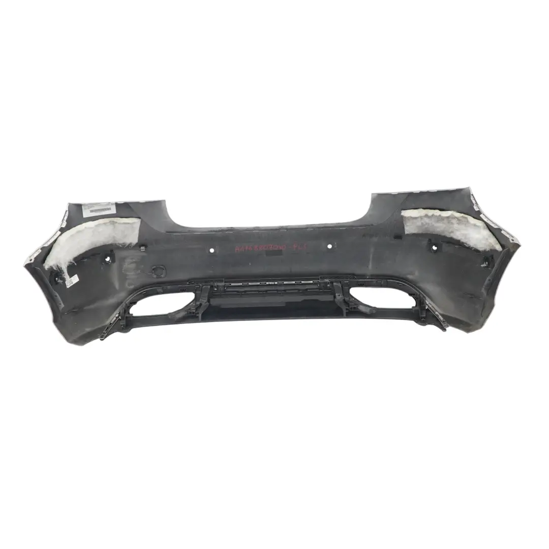 Mercedes W176 Bumper Rear Trim Panel Cover Polar Silver Metallic - 761 - SKU A1768807040-PLS - Part number A1768807040