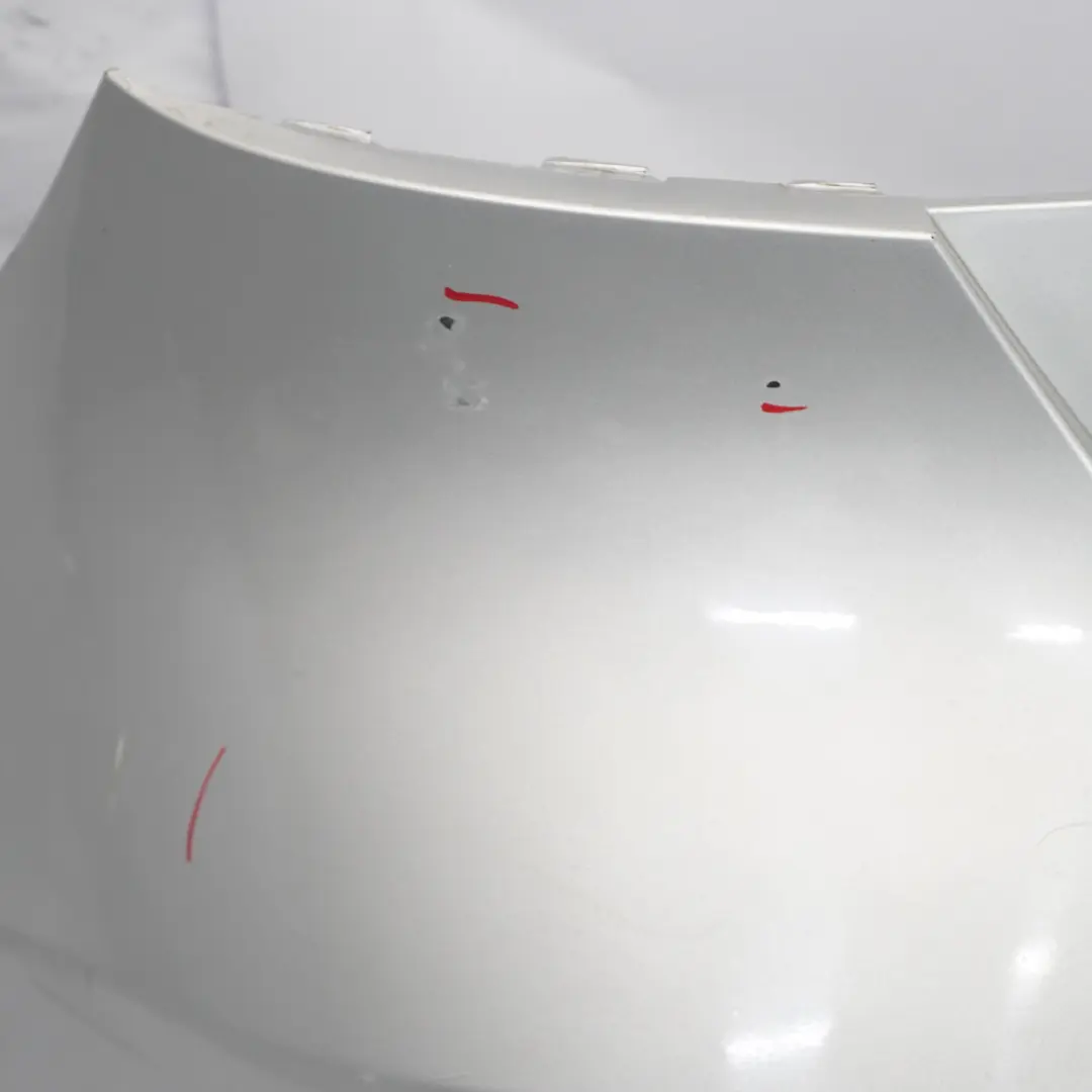 Mercedes W176 Bumper Rear Trim Panel Cover Polar Silver Metallic - 761 - SKU A1768807040-PLS - Part number A1768807040