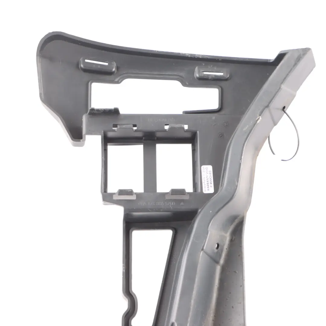 Bumper Carrier Left N/S Bracket Mount Support to Mercedes W176 Rear with Part number A1768855700 Mercedes W176 Rear Bumper Carrier Left N/S Bracket Mount Support - SKU A1768855700 - Part number A1768855700