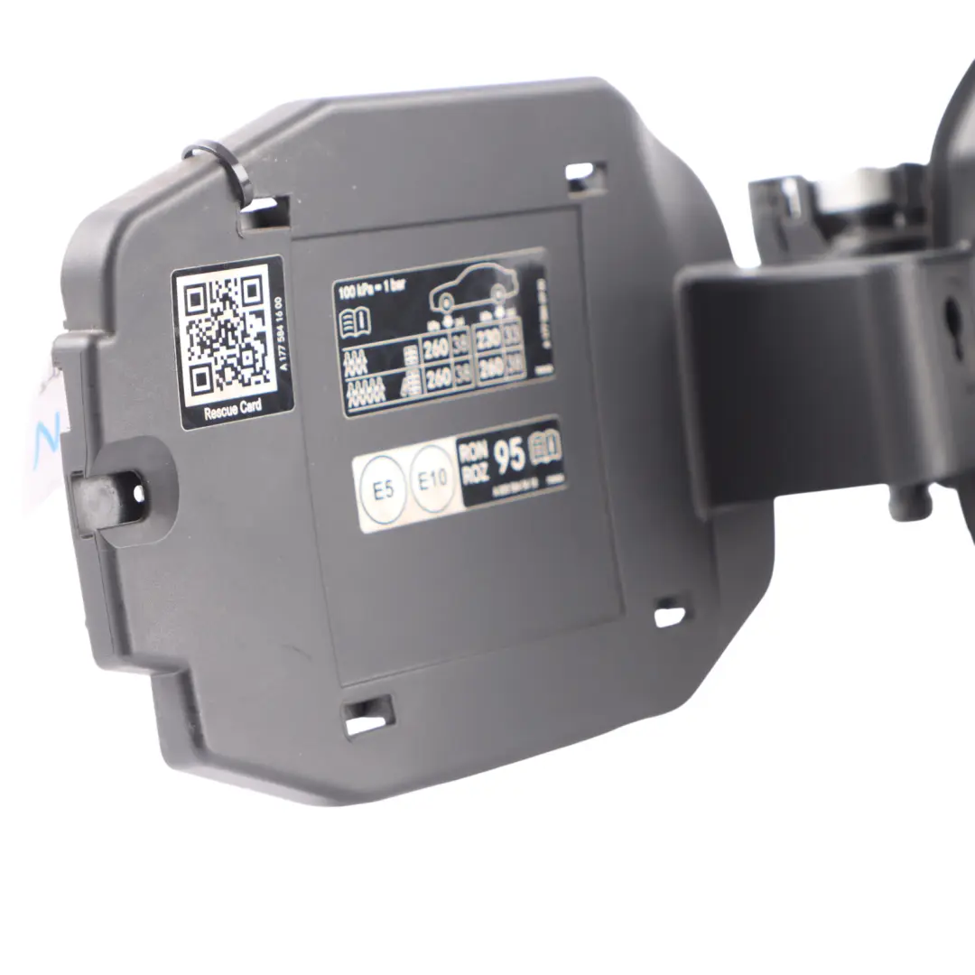 Filler Pot Carrier Cap Fill in Flap Recess to Mercedes W177 Cover Fuel with Part number A1776306501 Mercedes W177 Cover Fuel Filler Pot Carrier Cap Fill in Flap Recess - SKU A1776306501 - Part number A1776306501