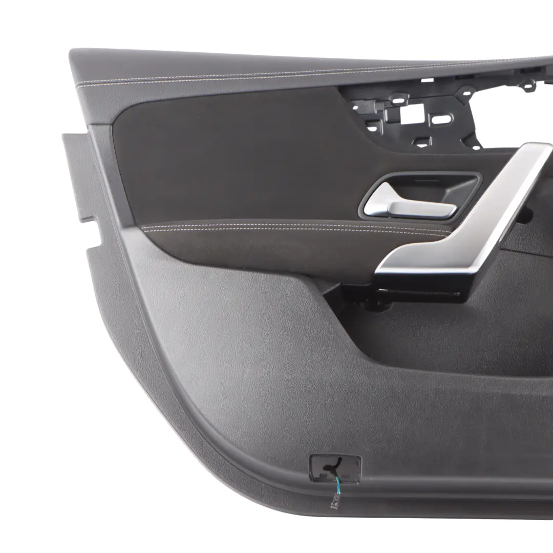 Door Card Front Left N/S Trim Panel Cover Interior Alcantara Black to Mercedes W177 with Part number A1777202300 Mercedes W177 Door Card Front Left N/S Trim Panel Cover Interior Alcantara Black - SKU A1777202300-4 - Part number A1777202300