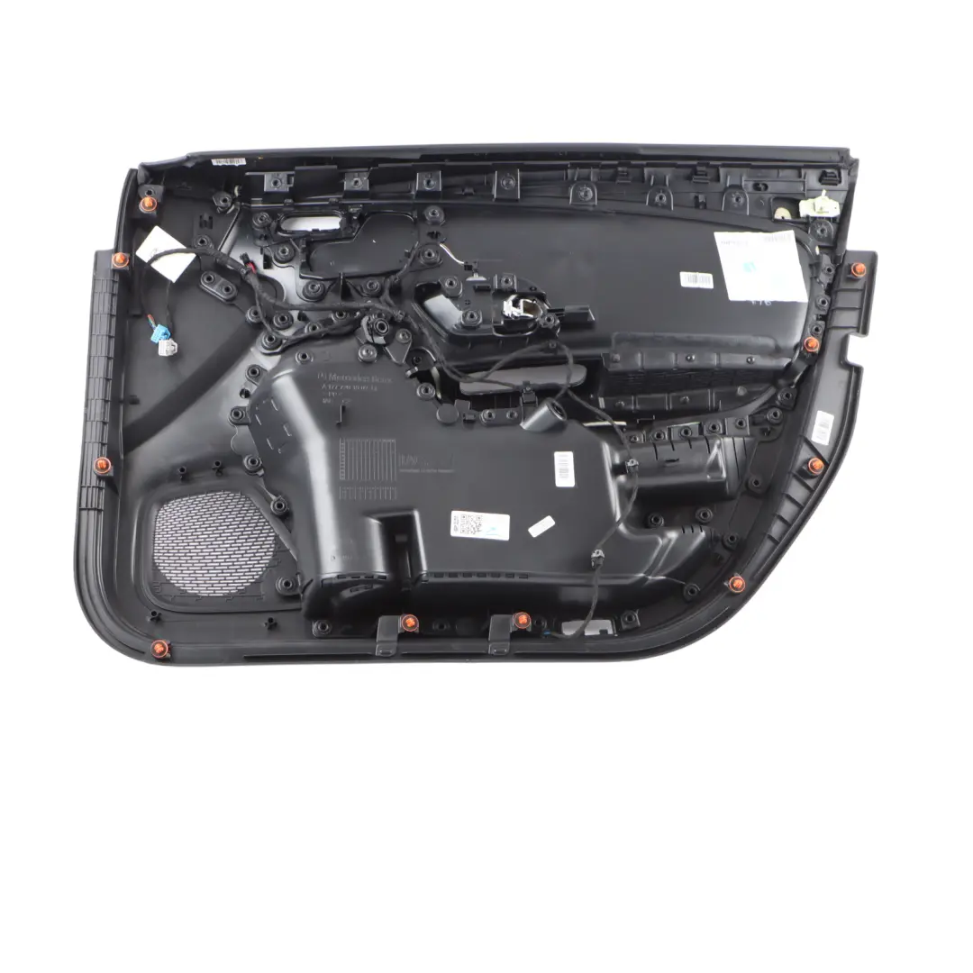 Door Card Front Left N/S Trim Panel Cover Interior Alcantara Black to Mercedes W177 with Part number A1777202300 Mercedes W177 Door Card Front Left N/S Trim Panel Cover Interior Alcantara Black - SKU A1777202300-5 - Part number A1777202300