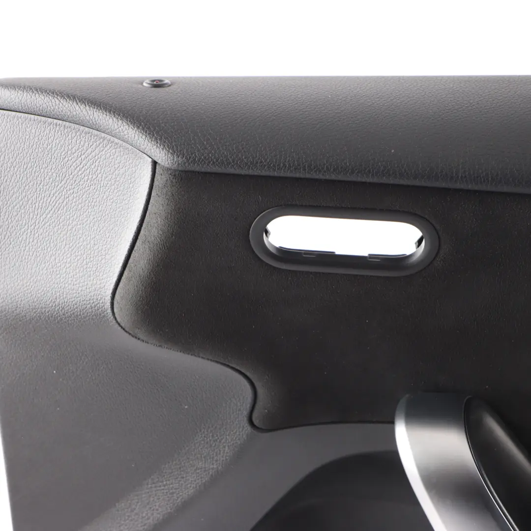 Mercedes W177 Door Card Front Right O/S Trim Panel Cover Interior Leather Black - SKU A1777202400-4 - Part number A1777202400