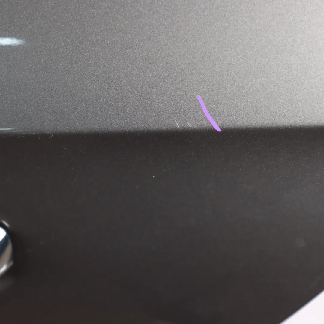 Door Rear Left N/S A-Class Mountain Grey Metallic - 787 to Mercedes W177 with Part number A1777301300 Mercedes W177 Door Rear Left N/S A-Class Mountain Grey Metallic - 787 - SKU A1777301300-MG - Part number A1777301300