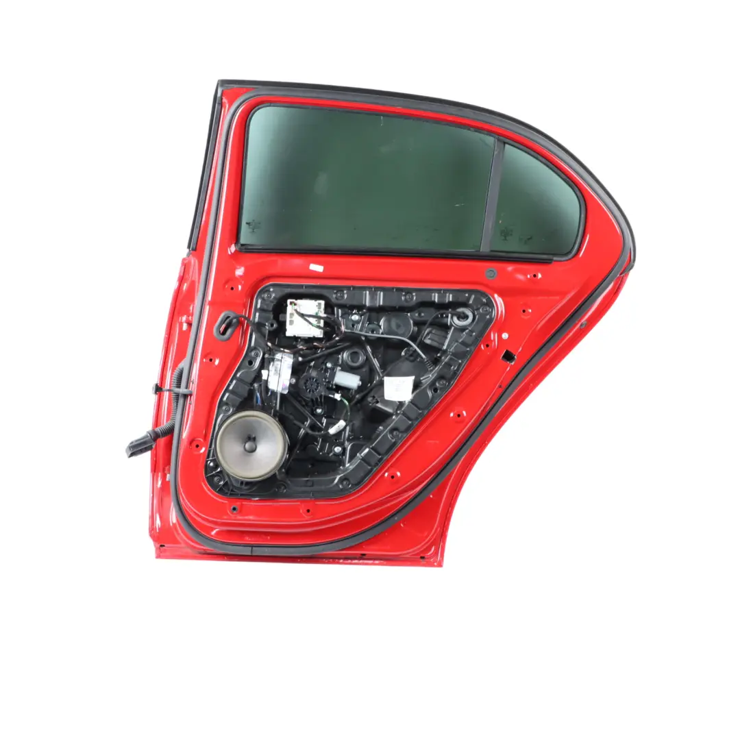 Door Rear Right O/S A-Class Jupiter Red - 589 to Mercedes W177 with Part number A1777301400 Mercedes W177 Door Rear Right O/S A-Class Jupiter Red - 589 - SKU A1777301400-JUR - Part number A1777301400