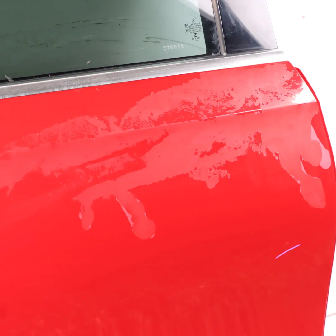 Door Rear Right O/S A-Class Jupiter Red - 589 to Mercedes W177 with Part number A1777301400 Mercedes W177 Door Rear Right O/S A-Class Jupiter Red - 589 - SKU A1777301400-JUR - Part number A1777301400