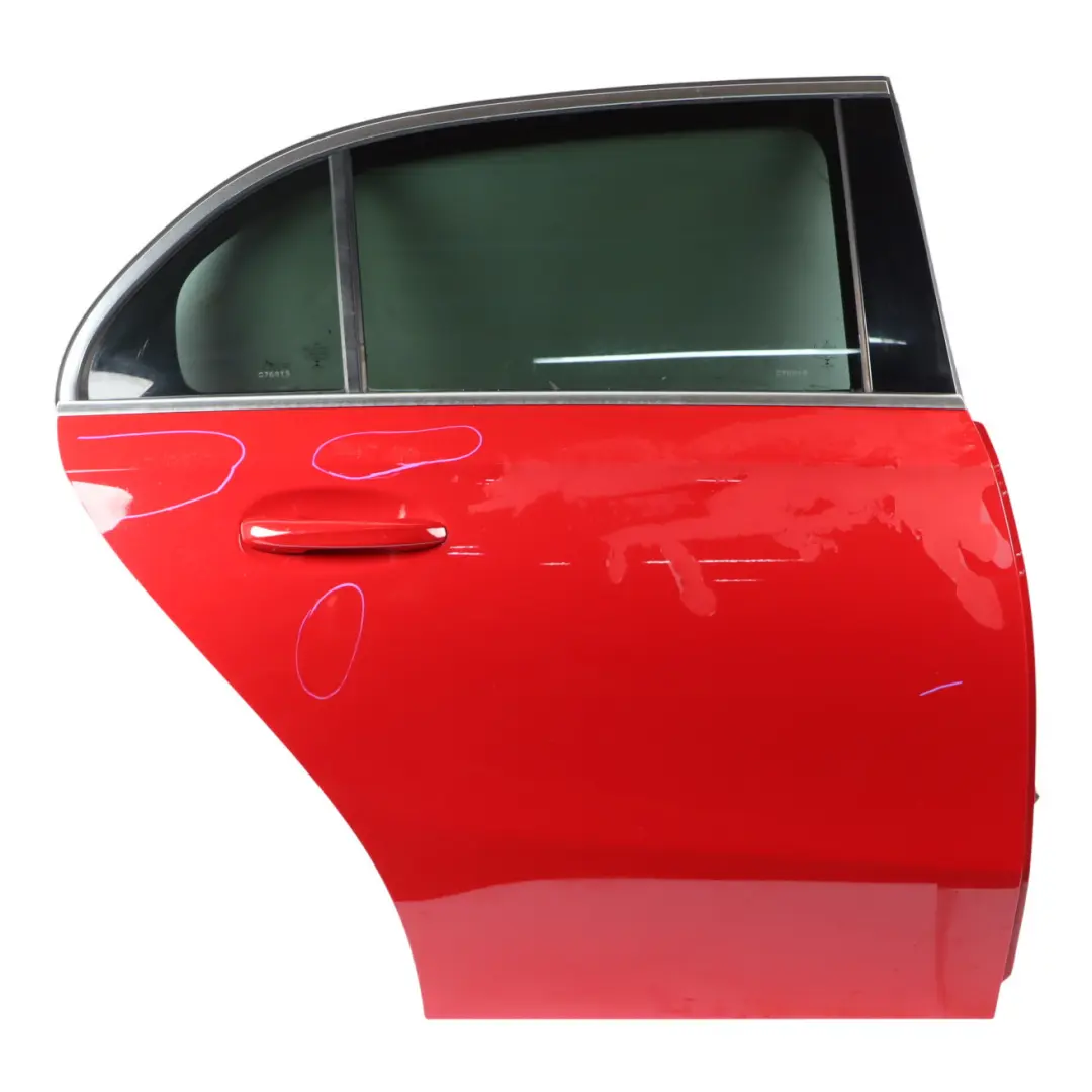 Mercedes W177 Door Rear Right O/S A-Class Jupiter Red - 589 - SKU A1777301400-JUR - Part number A1777301400